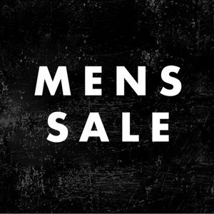 Huge men’s sale coming this week!!!